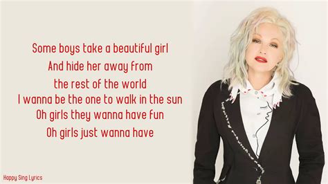 Girls just want to have fun lyrics - Girls Just Want to Have Fun Lyrics by Cyndi Lauper from the Great Cyndi Lauper album - including song video, artist biography, translations and more: I come home in the morning light My mother says, "When you gonna live your life right?" Oh, mother dear, we're not th…
